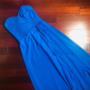 Royal Blue Bridesmaid Dress